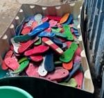 Upcycling Flip-Flops: Kenya-Based Company Turns Discarded Footwear Into Colorful Art – Voice of America – VOA News