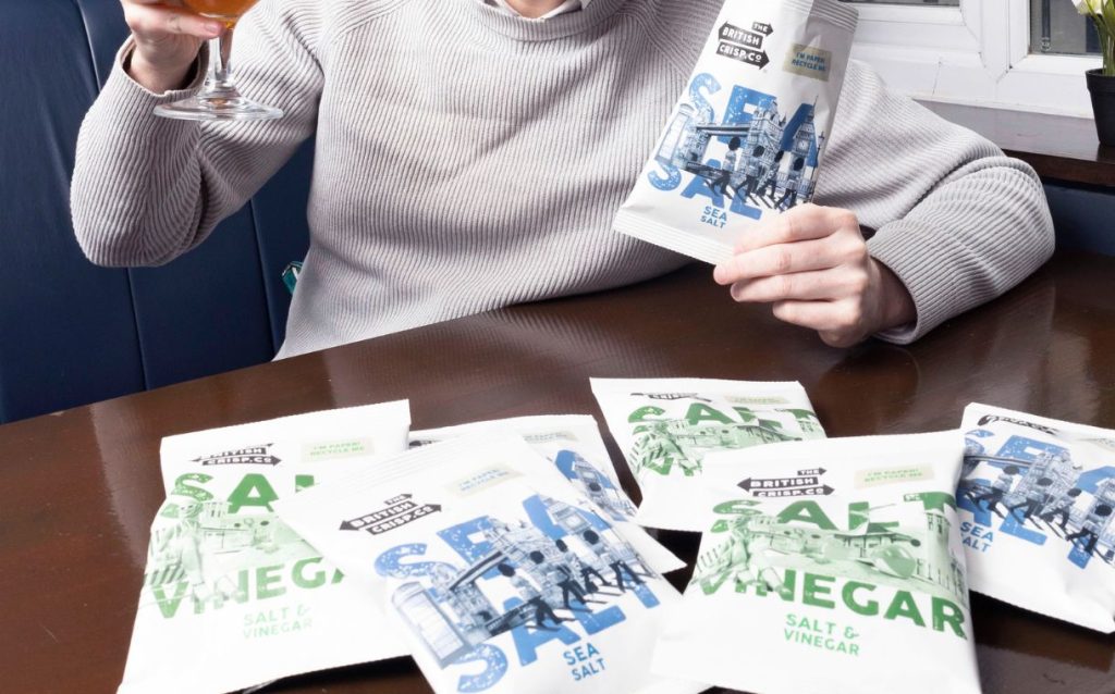 The British Crisp Co launches fully recyclable paper crisp packet – FoodBev.com