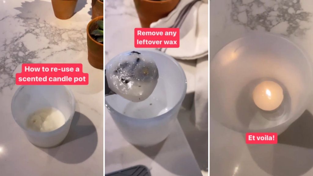 Homeowner shares hack to give used-up candle containers a new life: ‘Hate throwing the jars away’ – The Cool Down